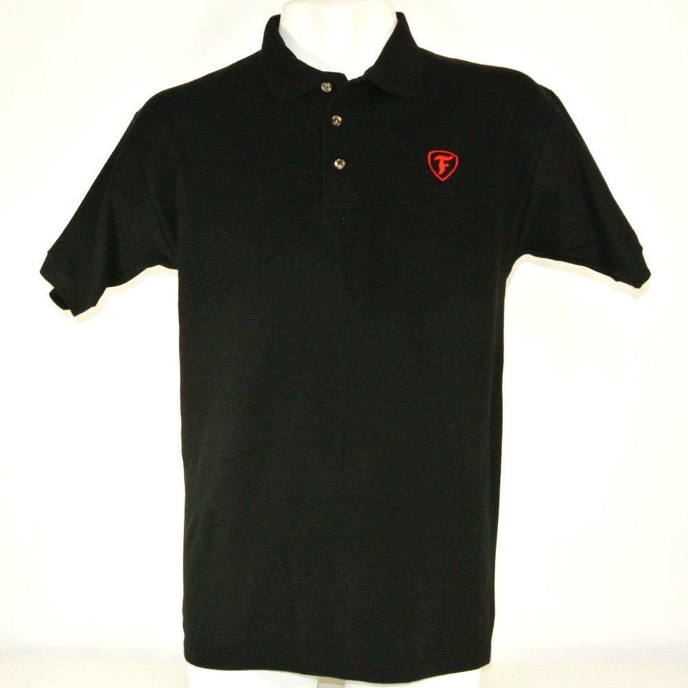 FIRESTONE Tire Automotive Employee Uniform Polo Shirt Black NEW Size S Small